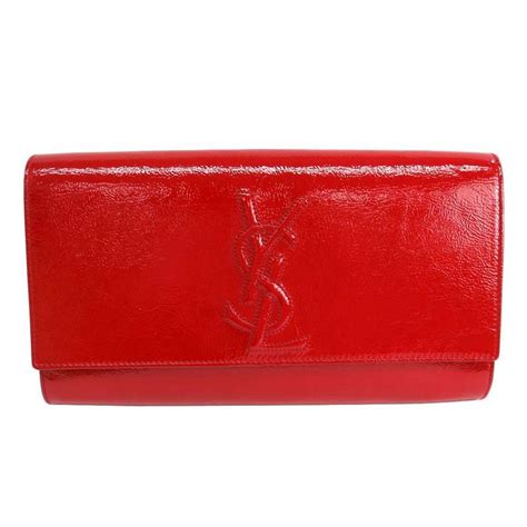 red velvet ysl clutch|saint laurent evening clutch.